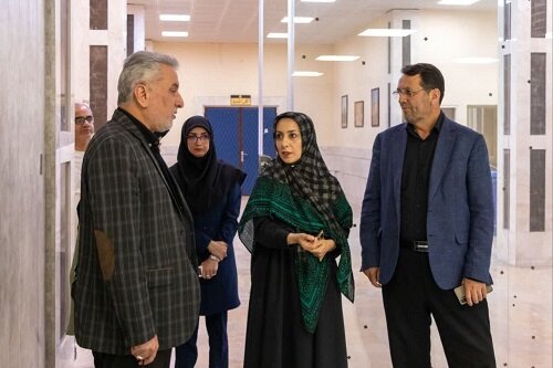 نوسازی سالن اجتماعات کتابخانه مرکزی قزوین به پایان رسید